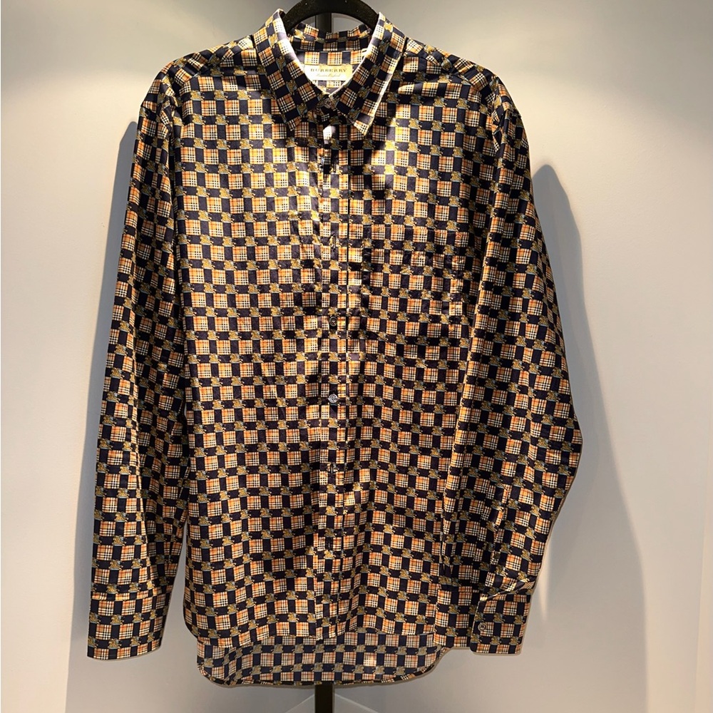 Burberry Pattern Print Shirt - XL